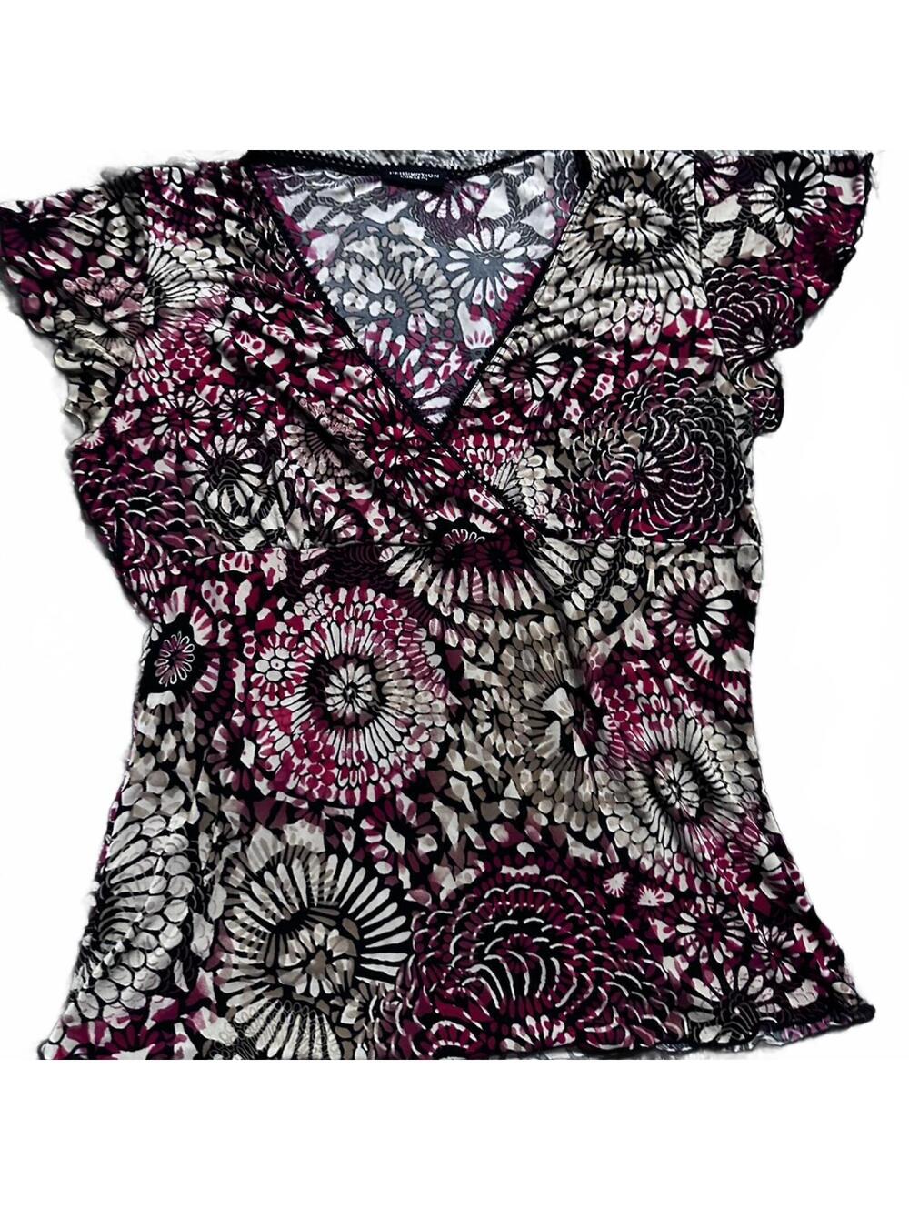 Y2K Perception Concept Babydoll Whimsygoth Top Size M